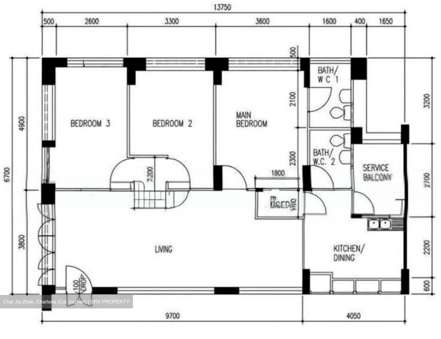 Blk 657 Eunos Damai Ville (Bedok), HDB 4 Rooms #612576021